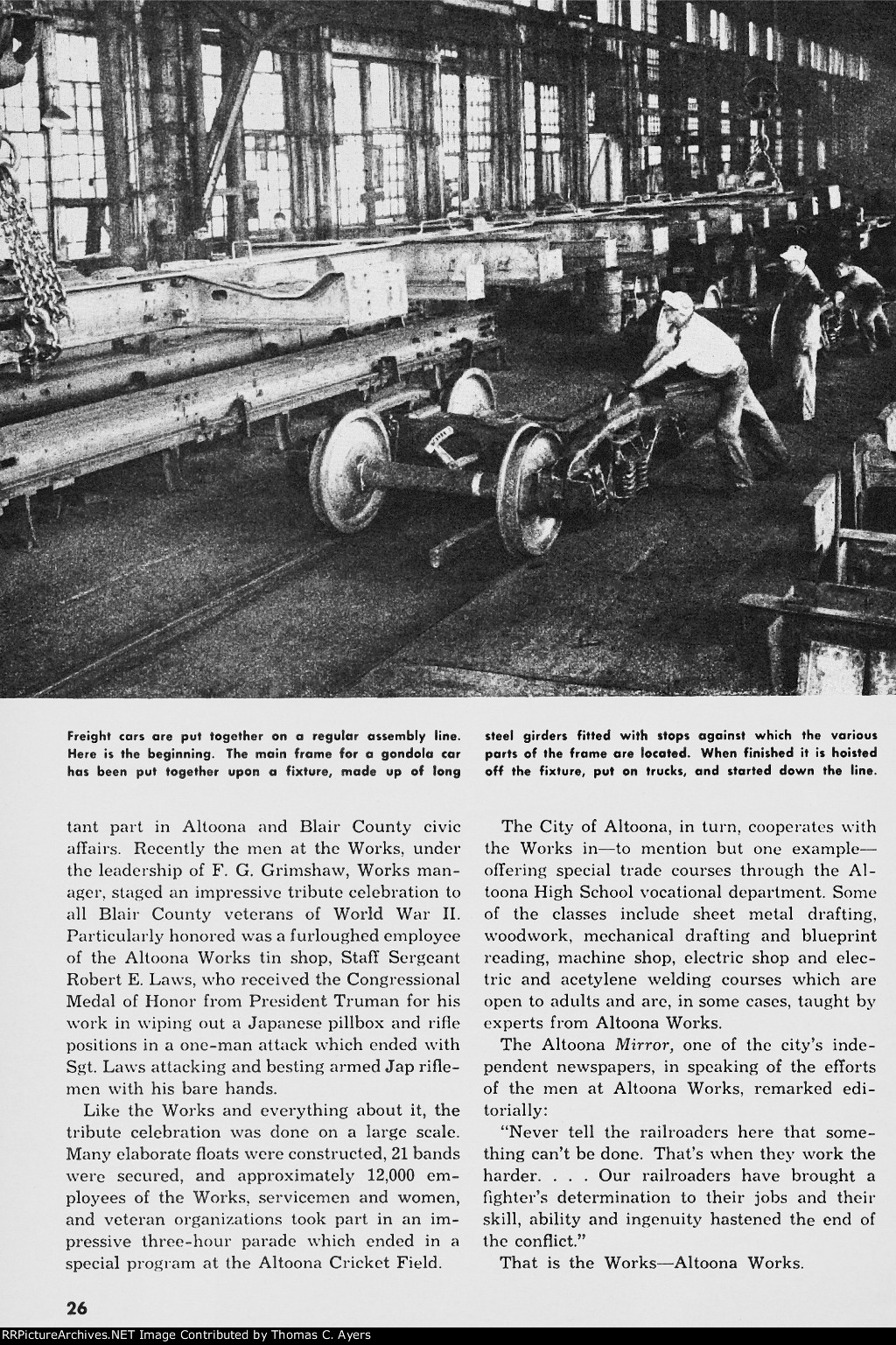 PRR "Altoona Works," Page 26, 1946